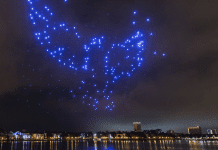 Disney Lights Up the Holiday Sky with Hundreds of Choreographed Drones Disney Springs Holiday Drones | I-4 Exit Guide