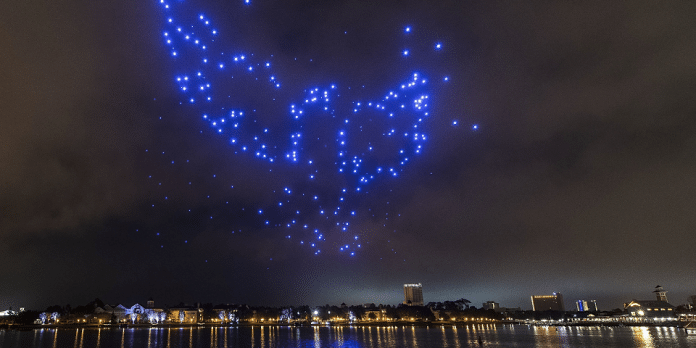 Disney Springs Holiday Drones | I-4 Exit Guide