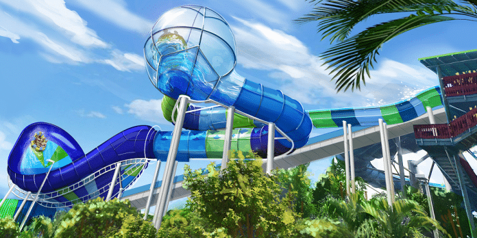 Ray Rush Waterslide at Seaworld Orlando