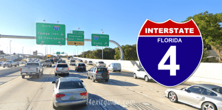 I-4 Ramp (Exit 45A) in Tampa to Downtown East-West Reopens Tampa I-4 Traffic | I-4 Construction | I-4 Exit Guide